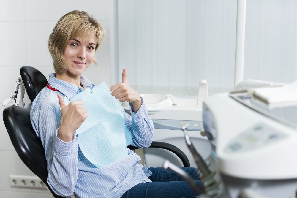 Woman At The Dentist